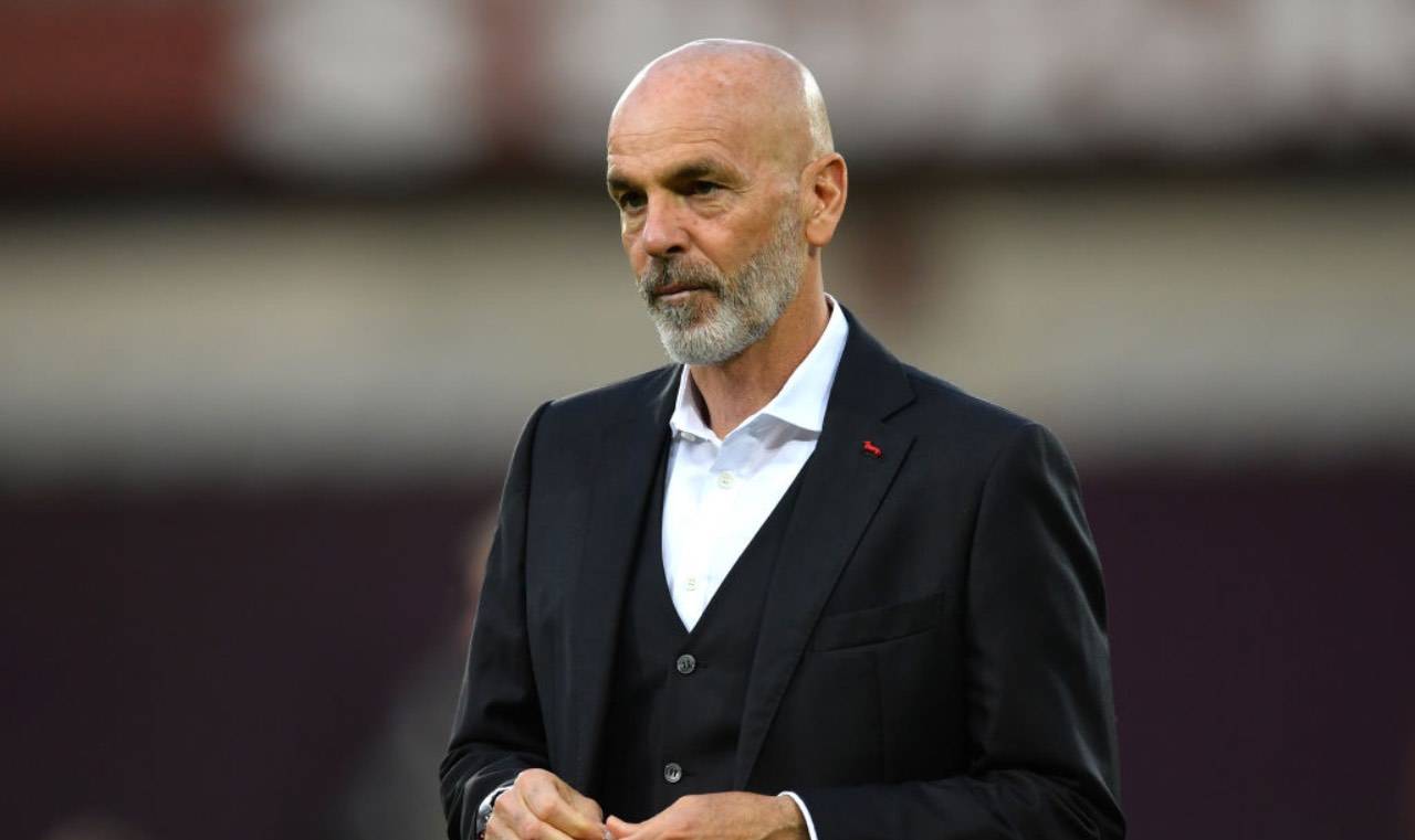Stefano Pioli concentrato