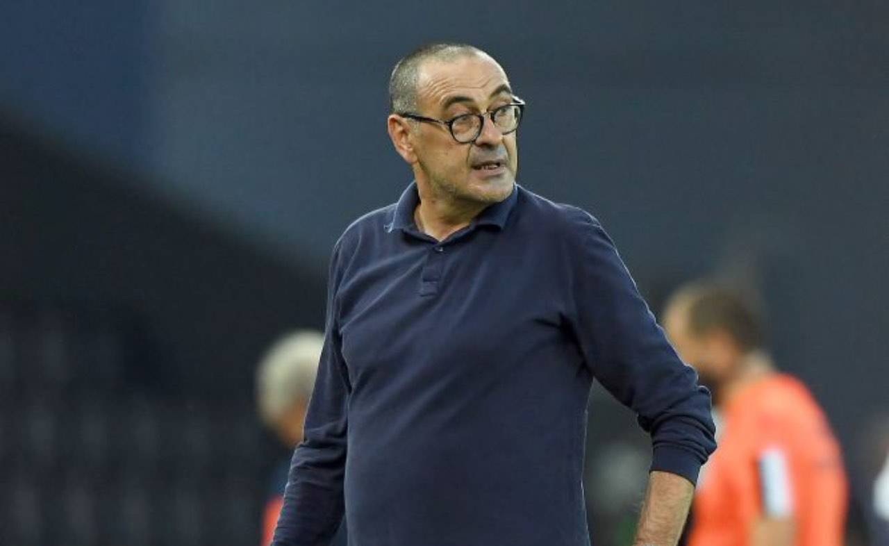 Maurizio Sarri ai tempi della Juventus