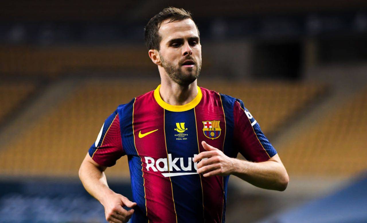 Miralem Pjanic con la maglia del Barcellona