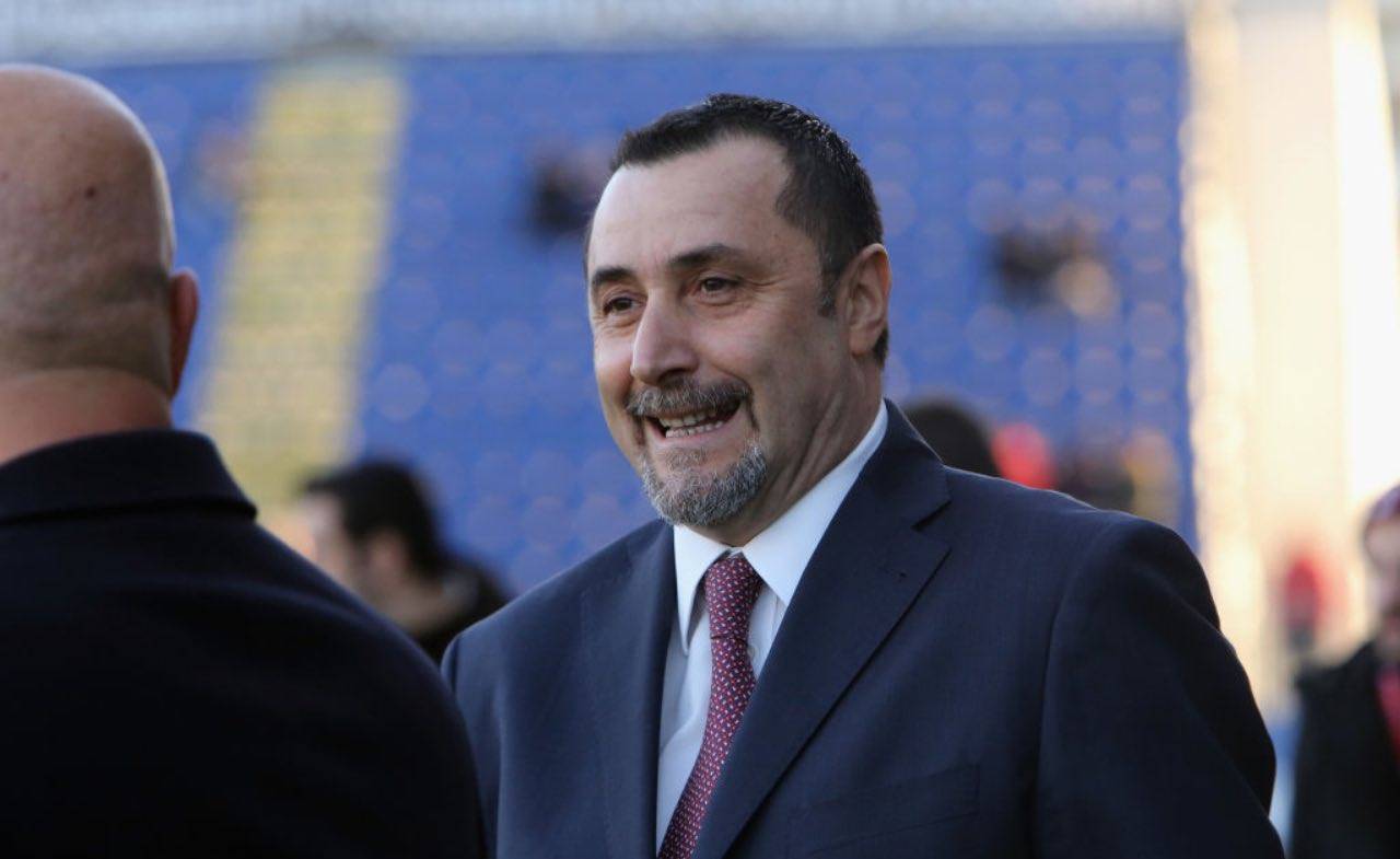 Massimiliano Mirabelli sorridente