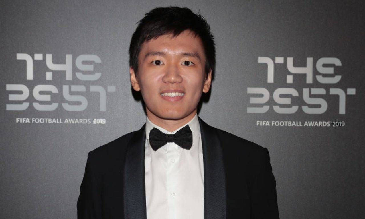 Steven Zhang a una cerimonia