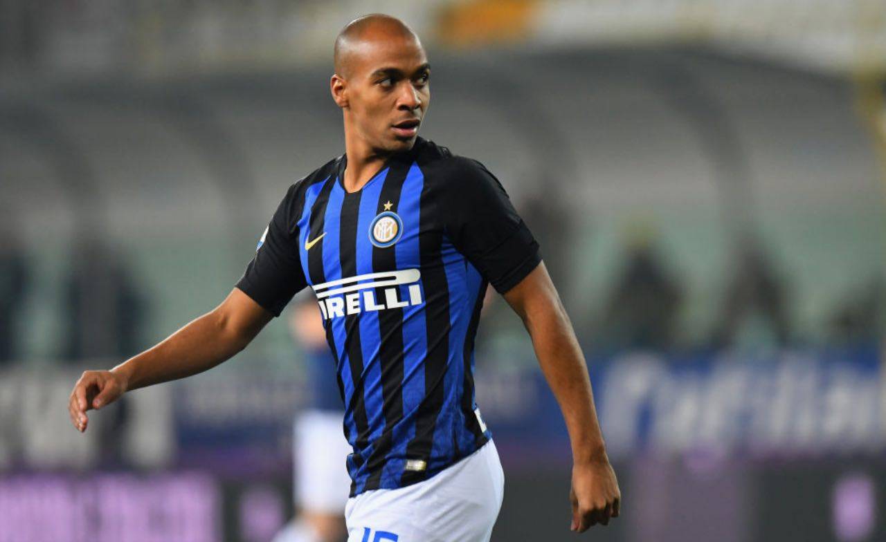 Joao Mario con la maglia dell'Inter