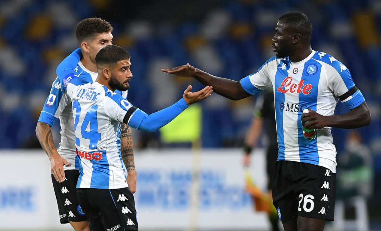 Insigne, Koulibaly e Di Lorenzo