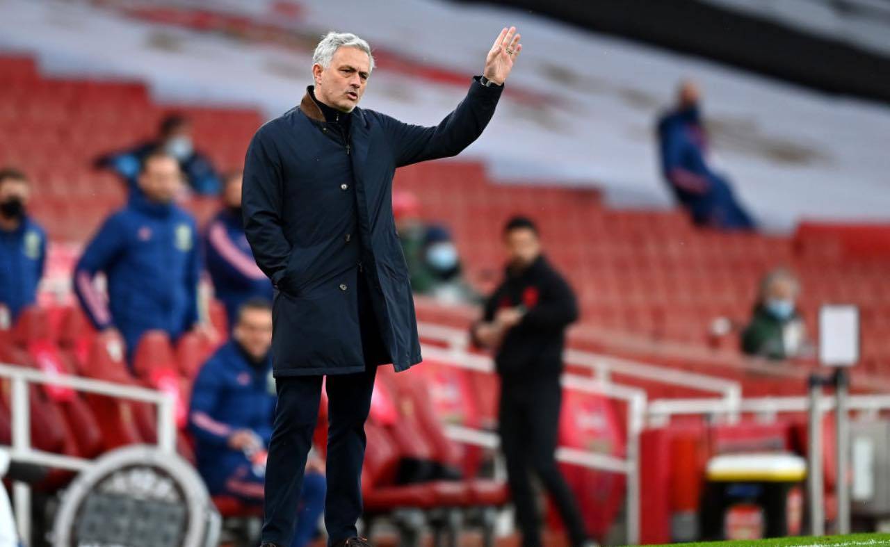 Mourinho in panchina al Tottenham
