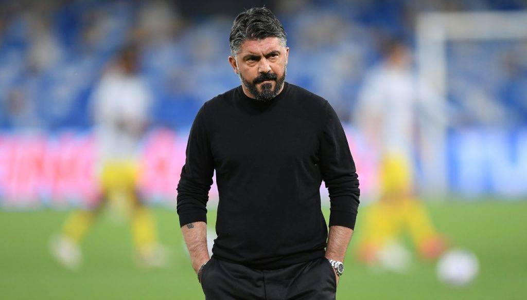 Gattuso con le mani in tasca