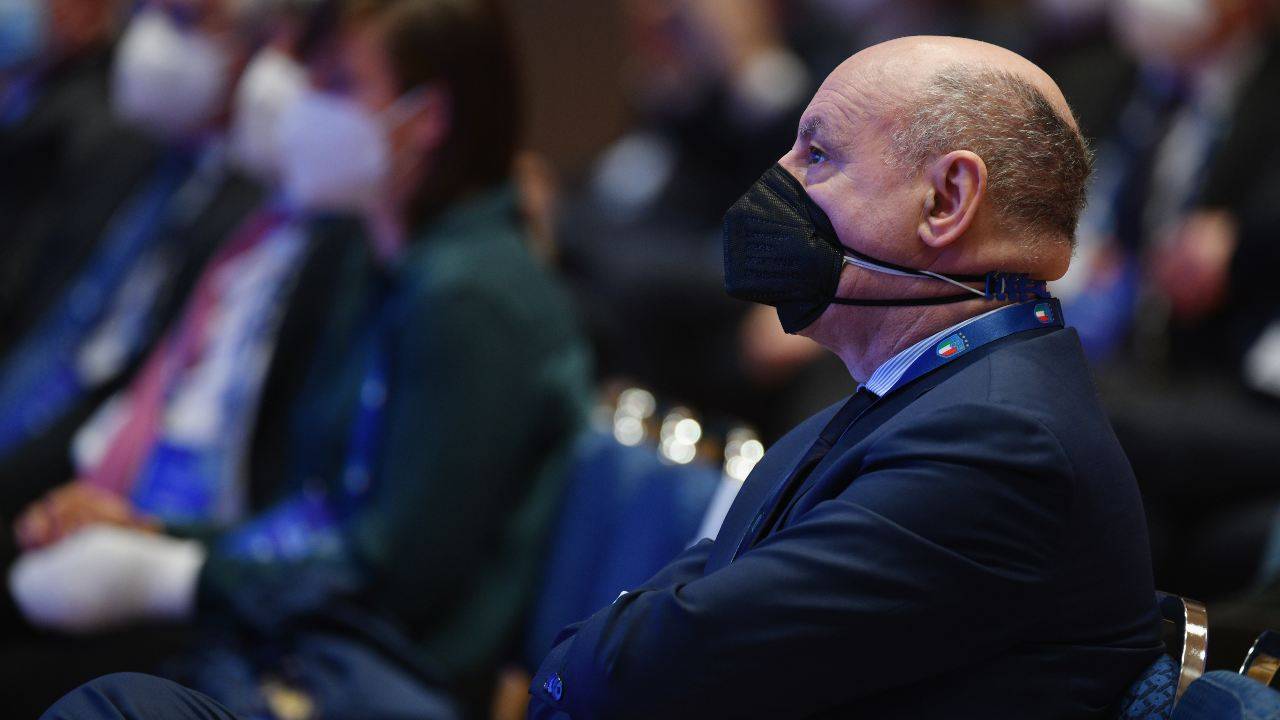 Beppe Marotta in sala