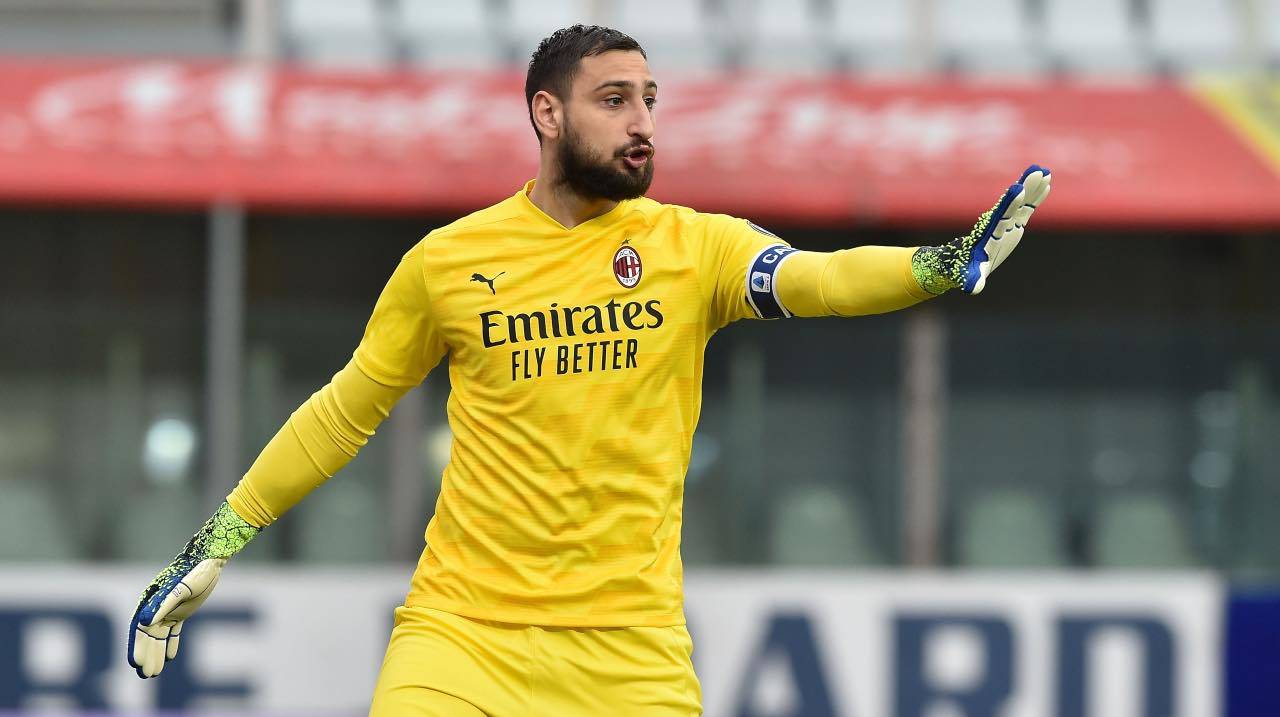 Donnarumma in campo