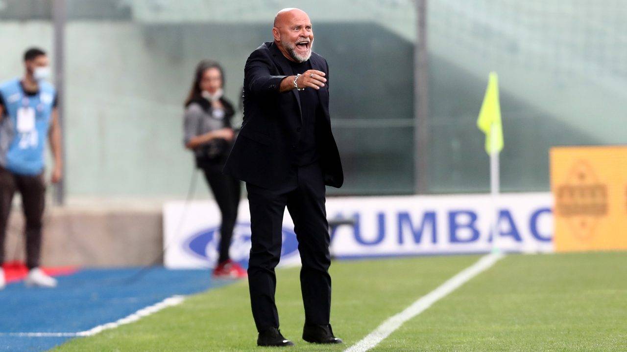 Serse Cosmi a bordocampo