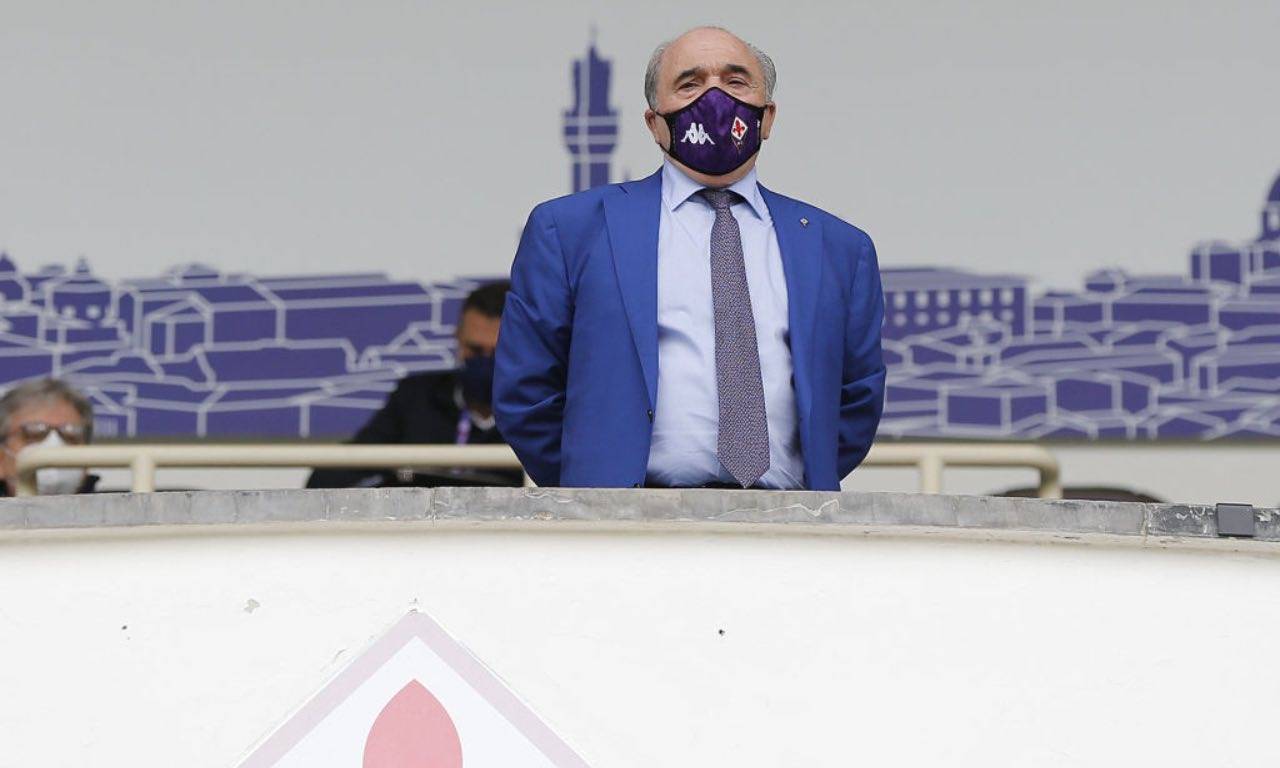 Commisso durante Fiorentina-Napoli