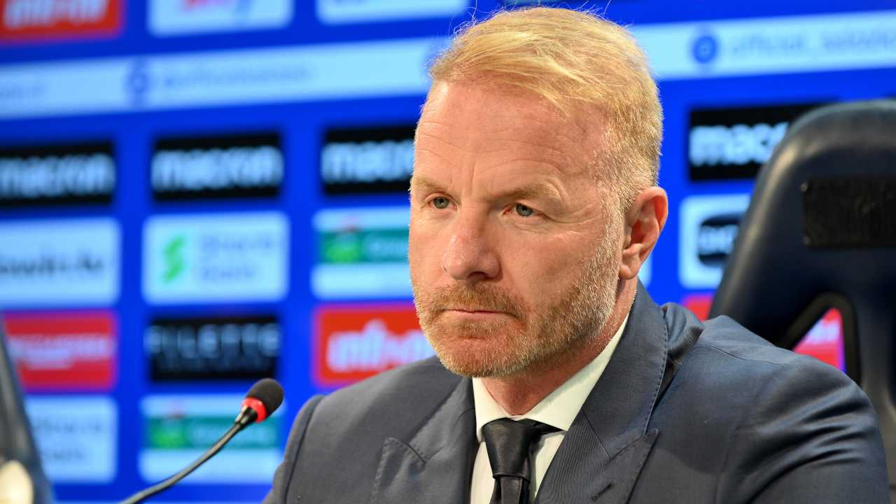 Igli Tare in conferenza