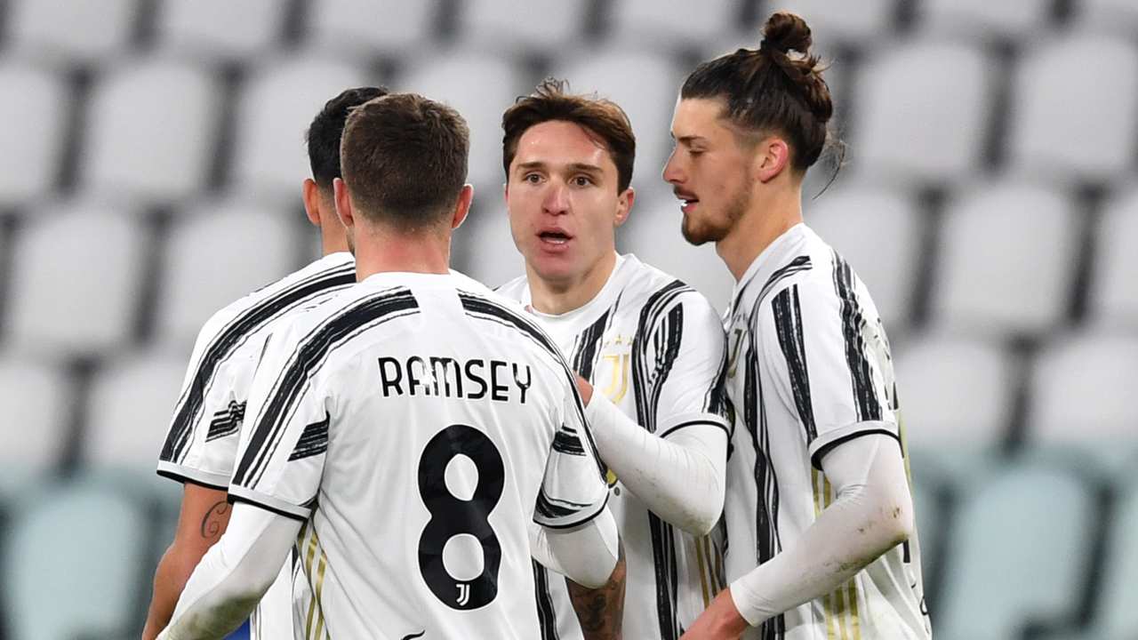 La Juventus esulta