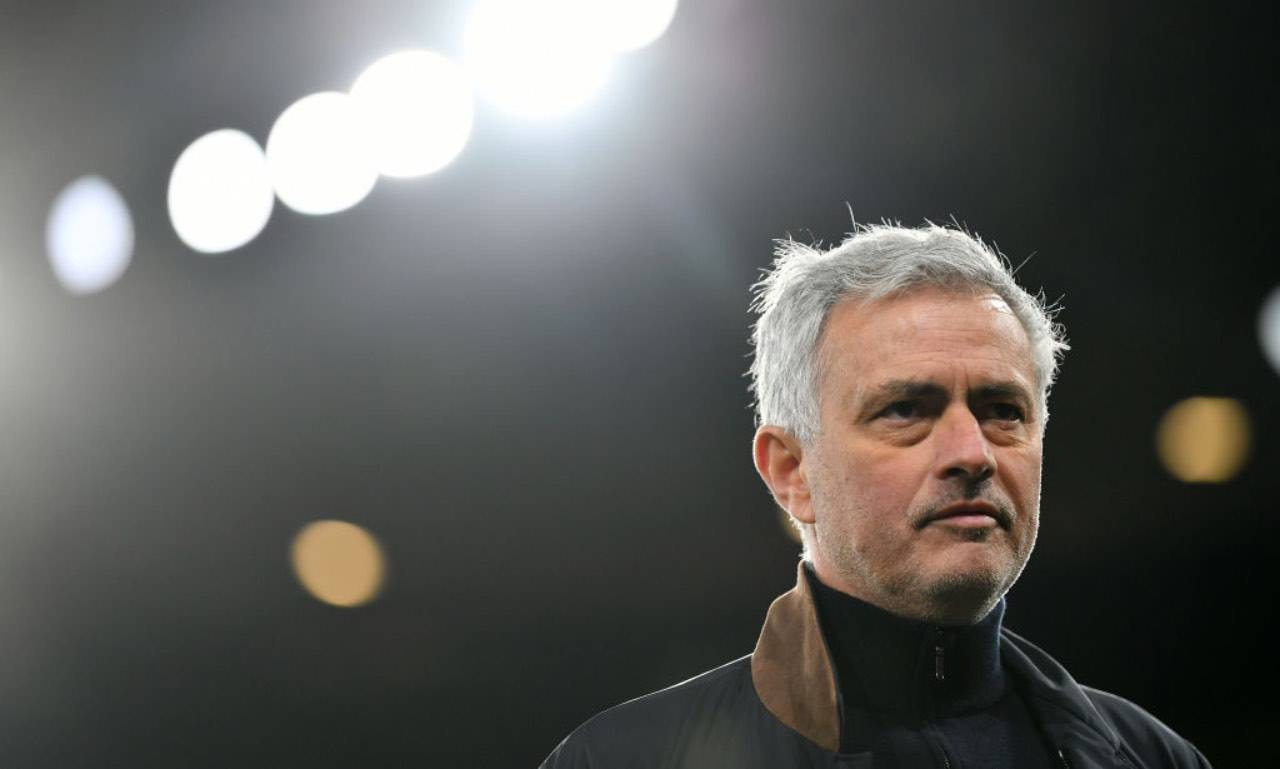 Mourinho in panchina