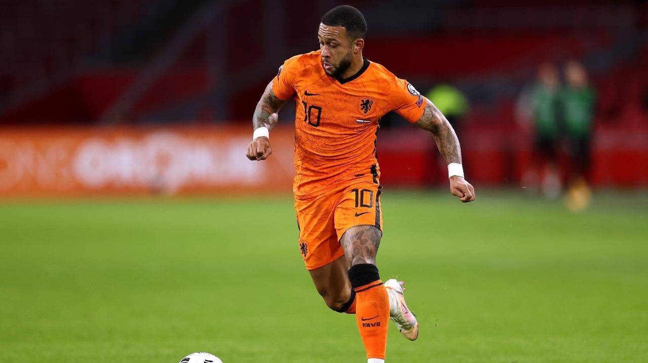 Depay in azione