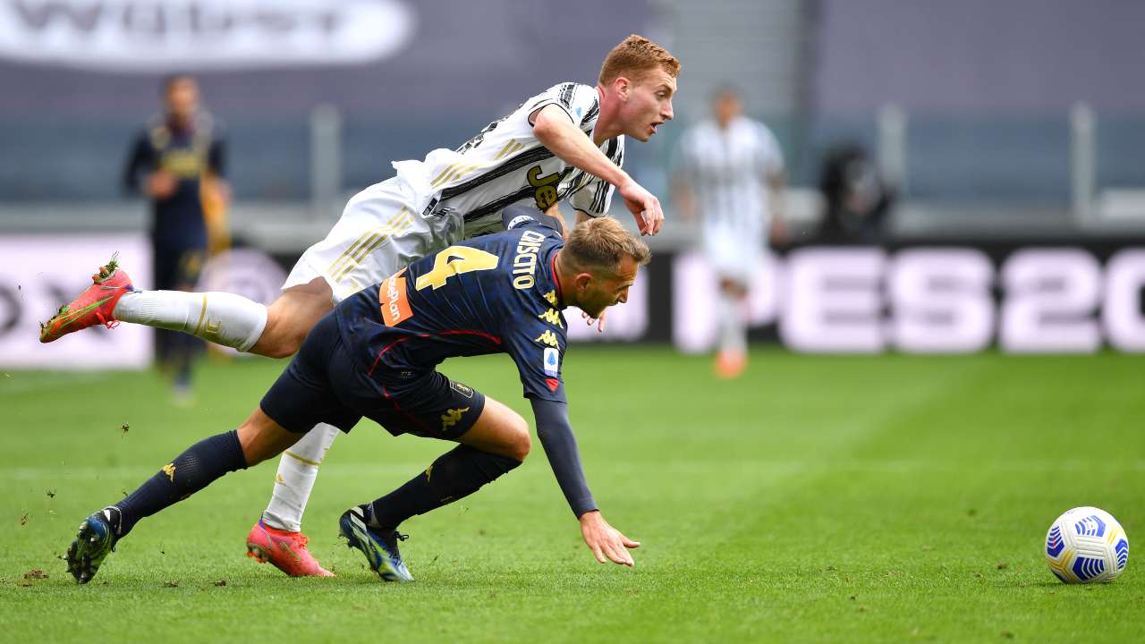 Dejan Kulusevski in campo