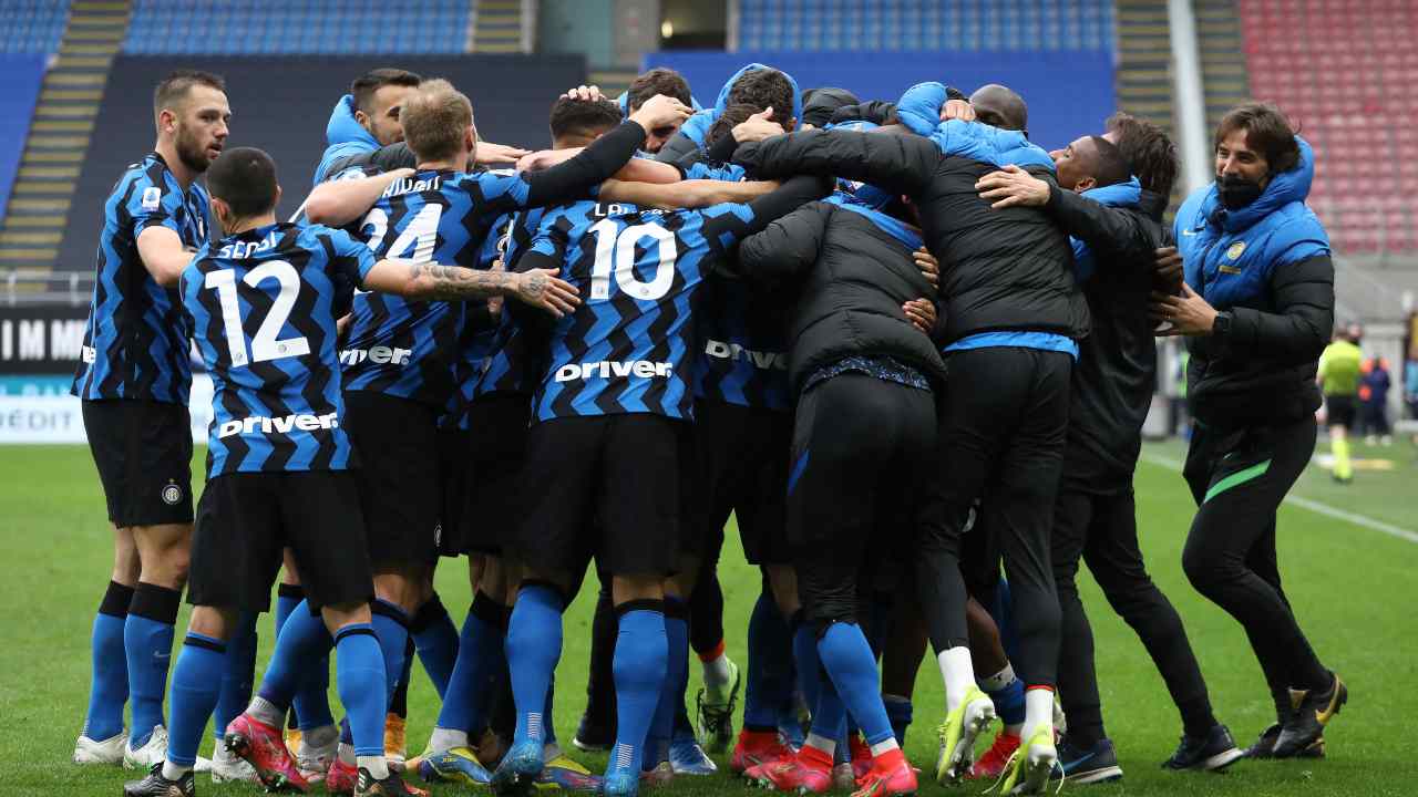 L'Inter esulta