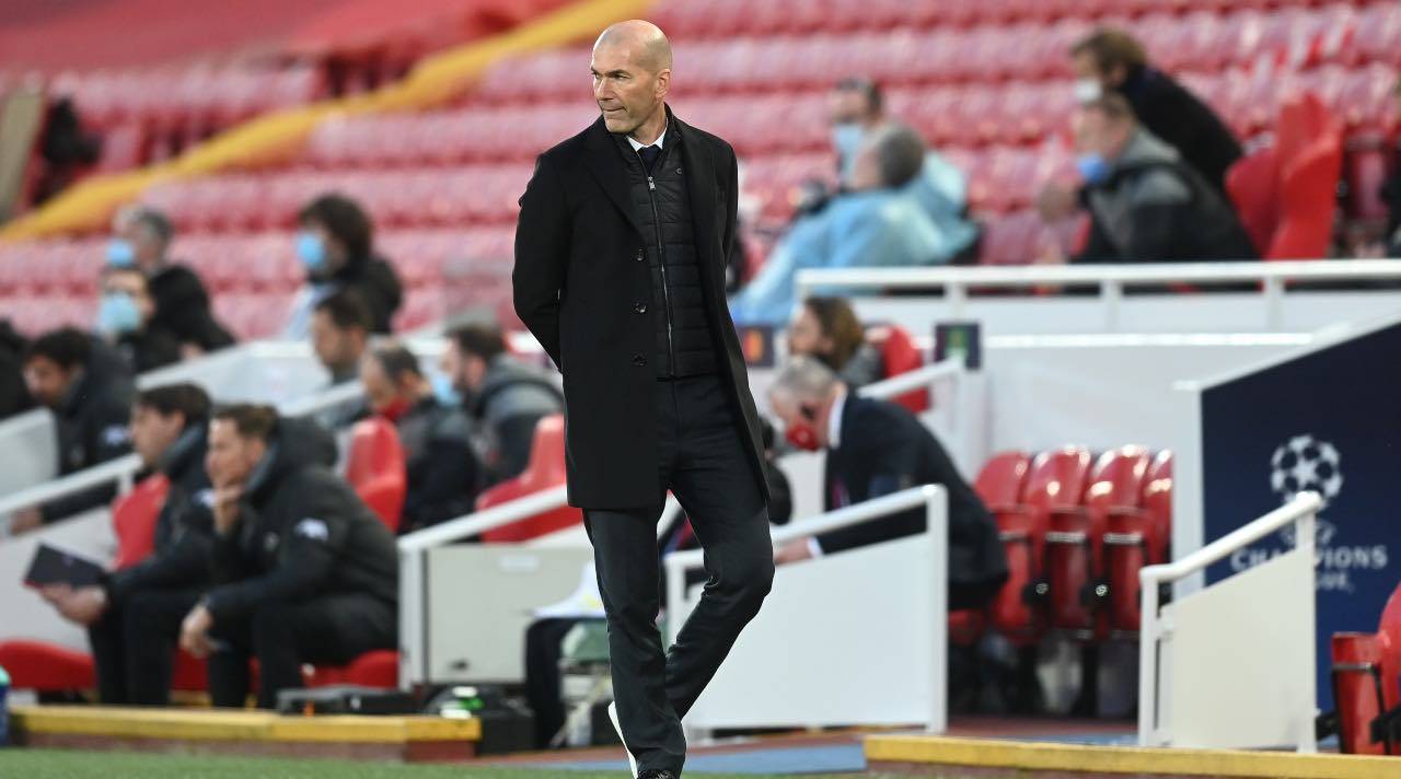 Zidane pensieroso