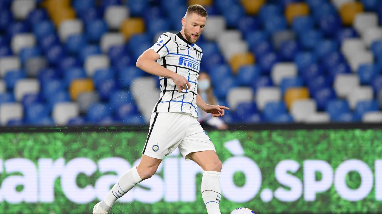 Skriniar in campo