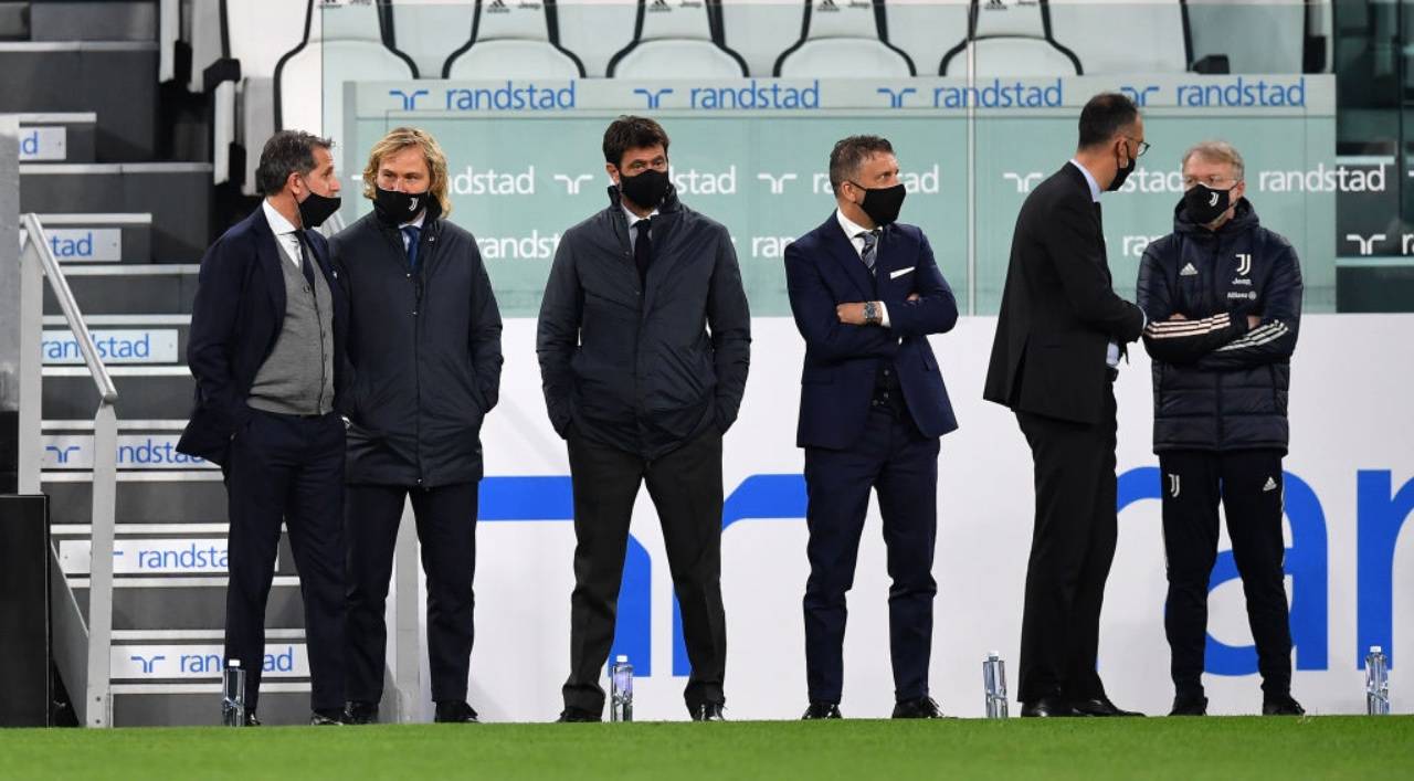 Paratici, Nedved e Agnelli insieme in campo