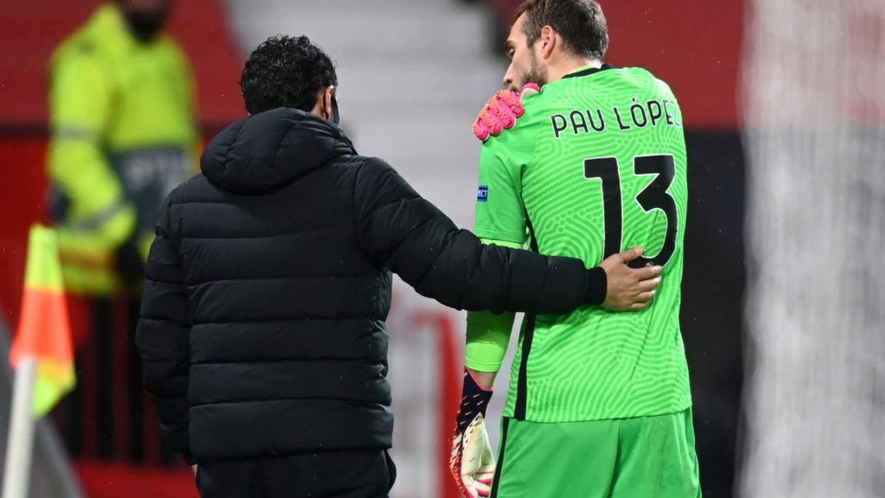 Infortunio Pau Lopez