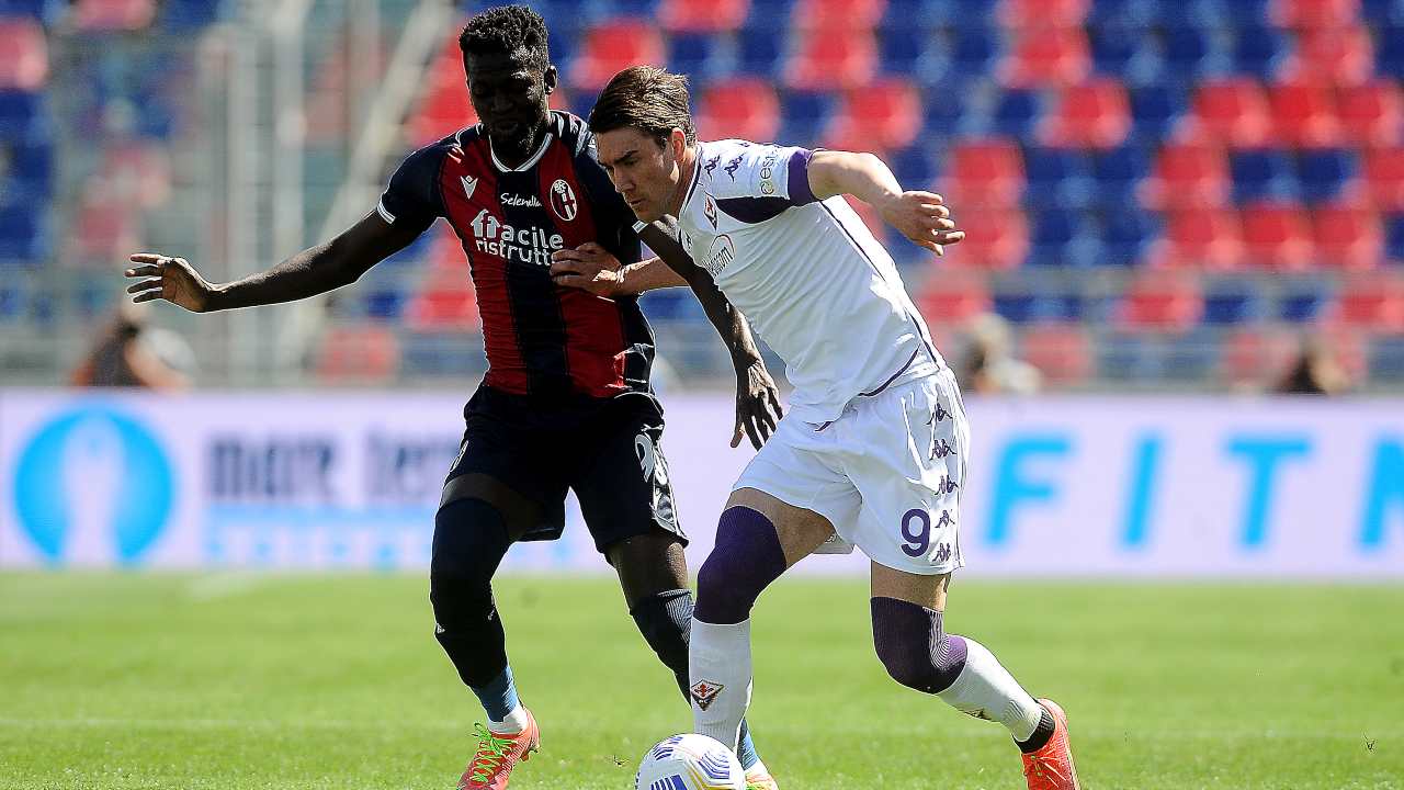 Bologna-Fiorentina in campo