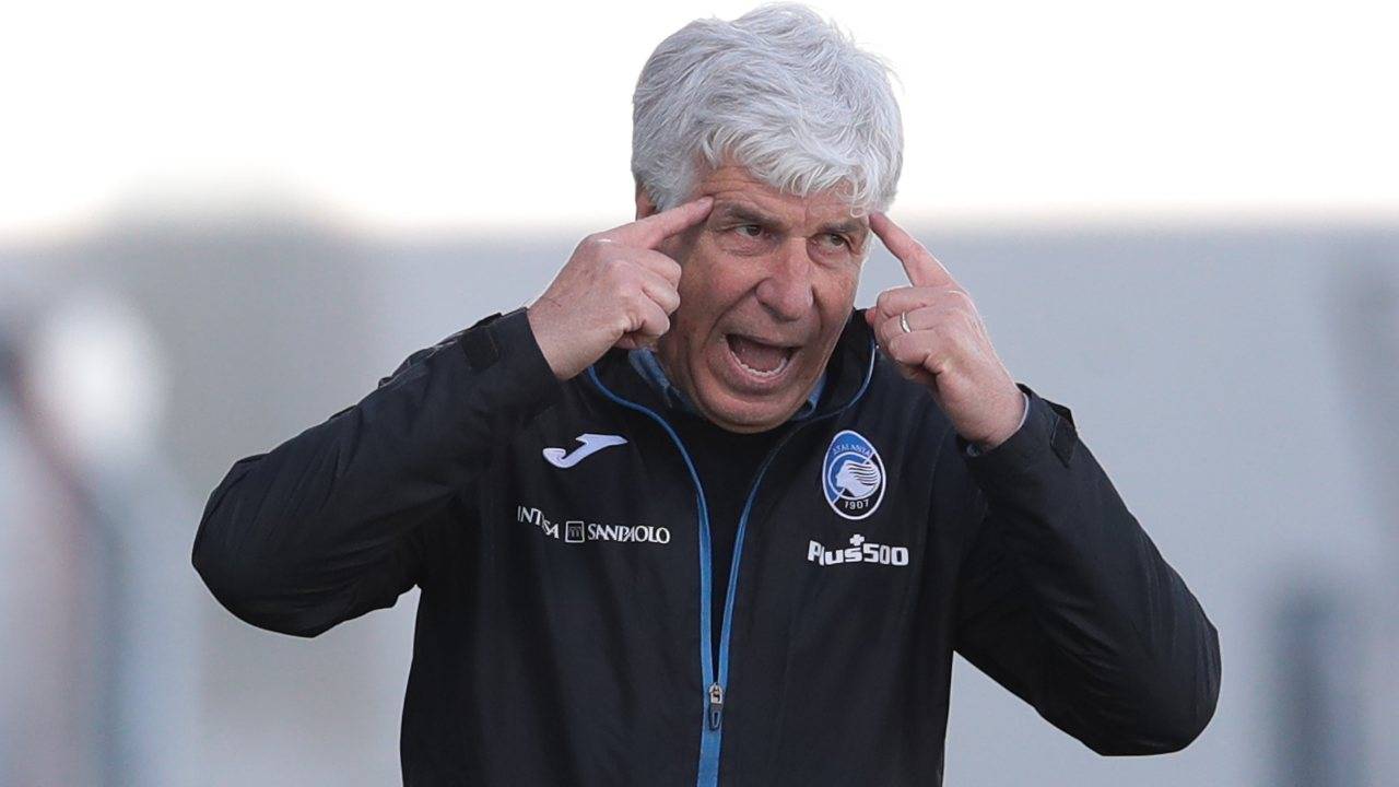 Gianpiero Gasperini a bordocampo