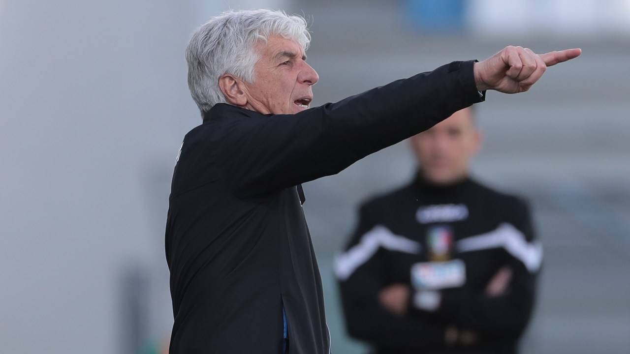 Gianpiero Gasperini a bordocampo