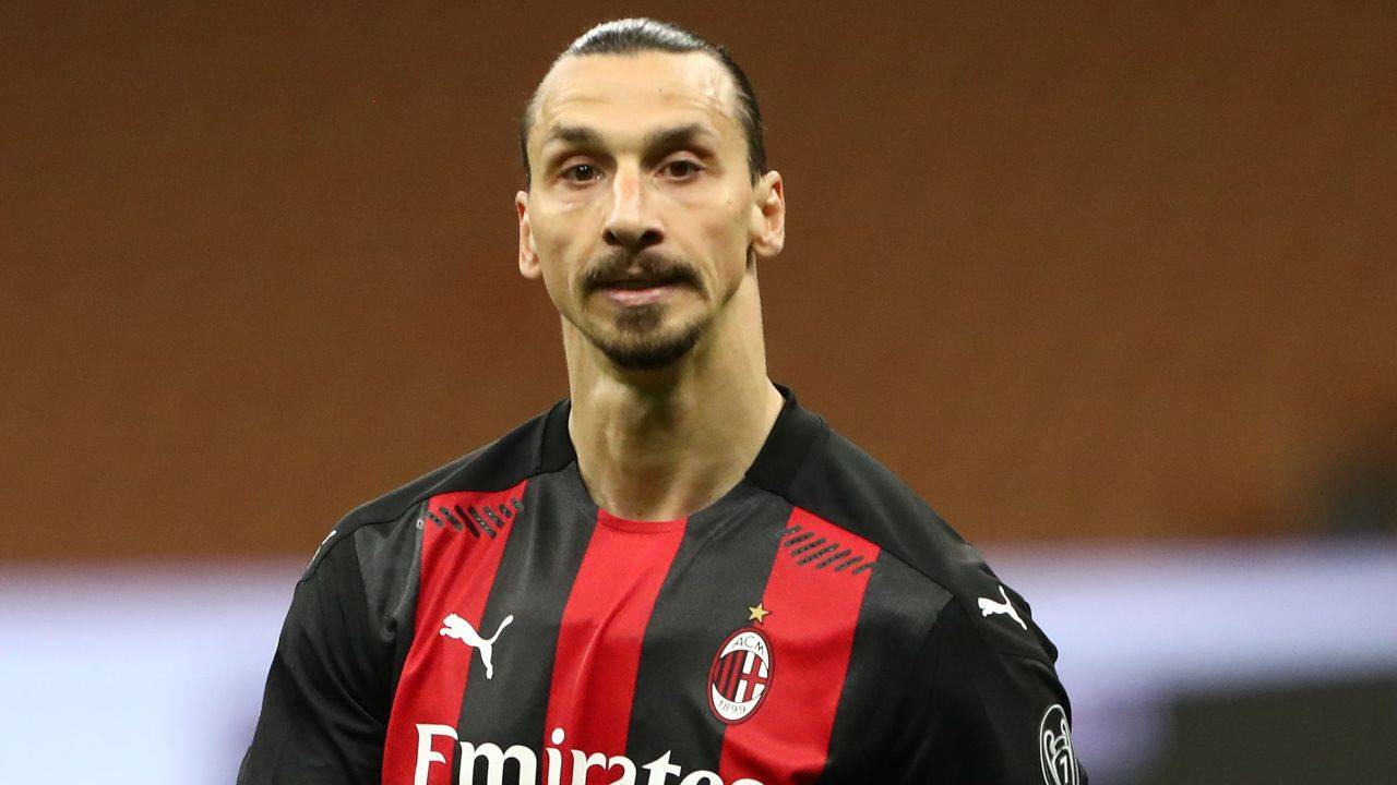 Zlatan Ibrahimovic in campo