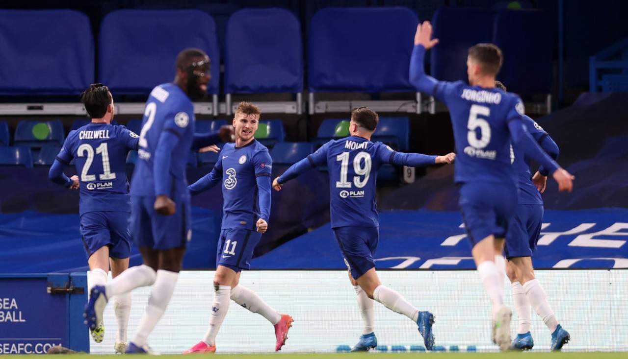 Esultanza Chelsea