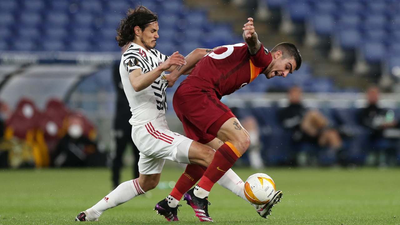 Manchester United e Roma in campo