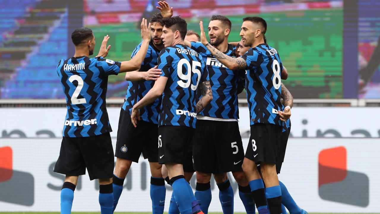 L'Inter esulta