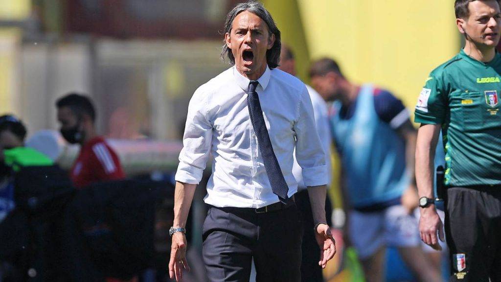 Filippo Inzaghi a bordocampo