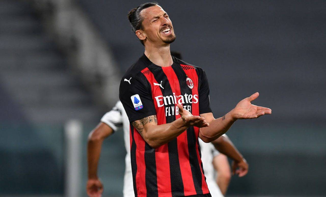 Ibrahimovic in Juventus-Milan 