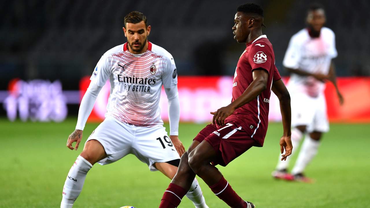 Torino-Milan in campo