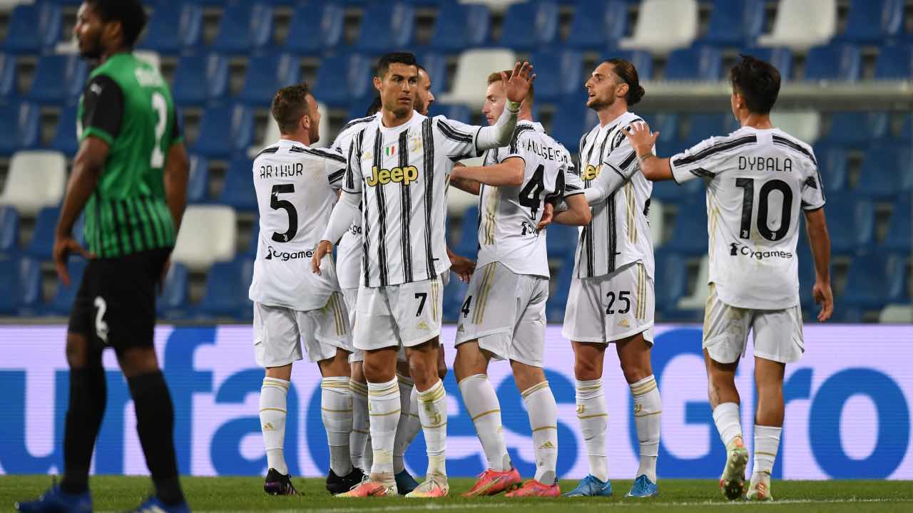 Juventus festeggia