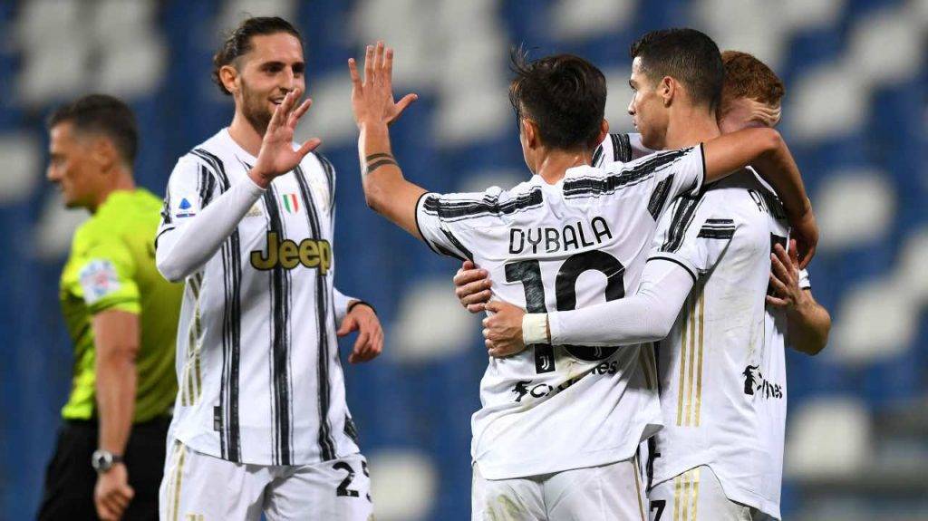 Juve festeggia