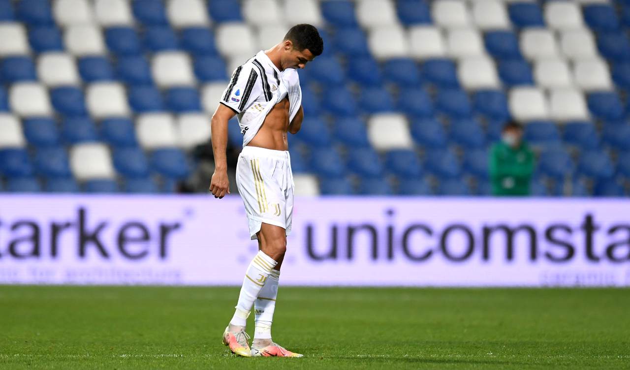cristiano ronaldo pensieroso