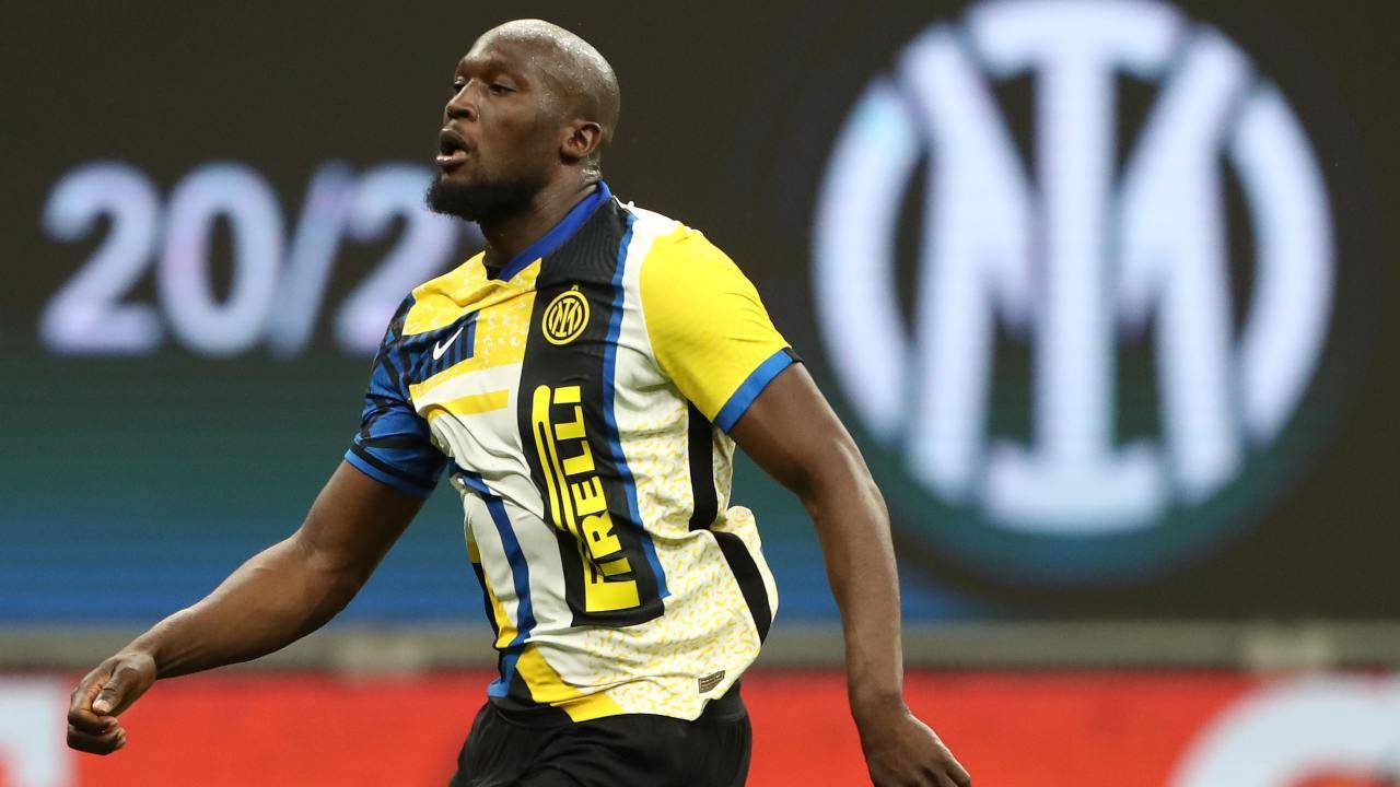 Romelu Lukaku in campo