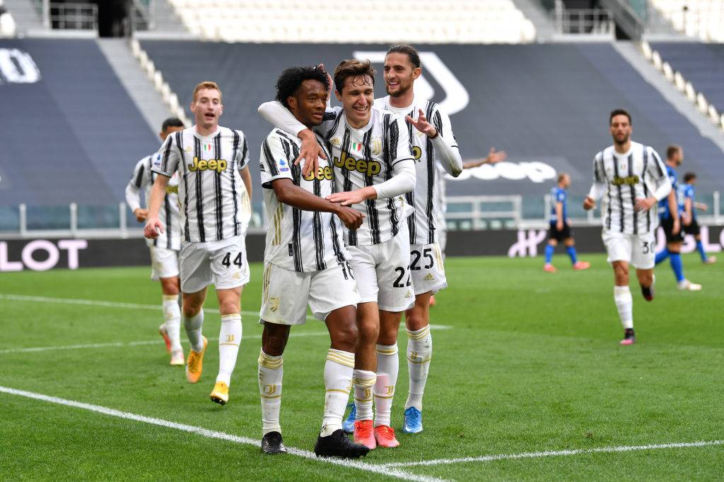 Esultanza per il gol di Cuadrado