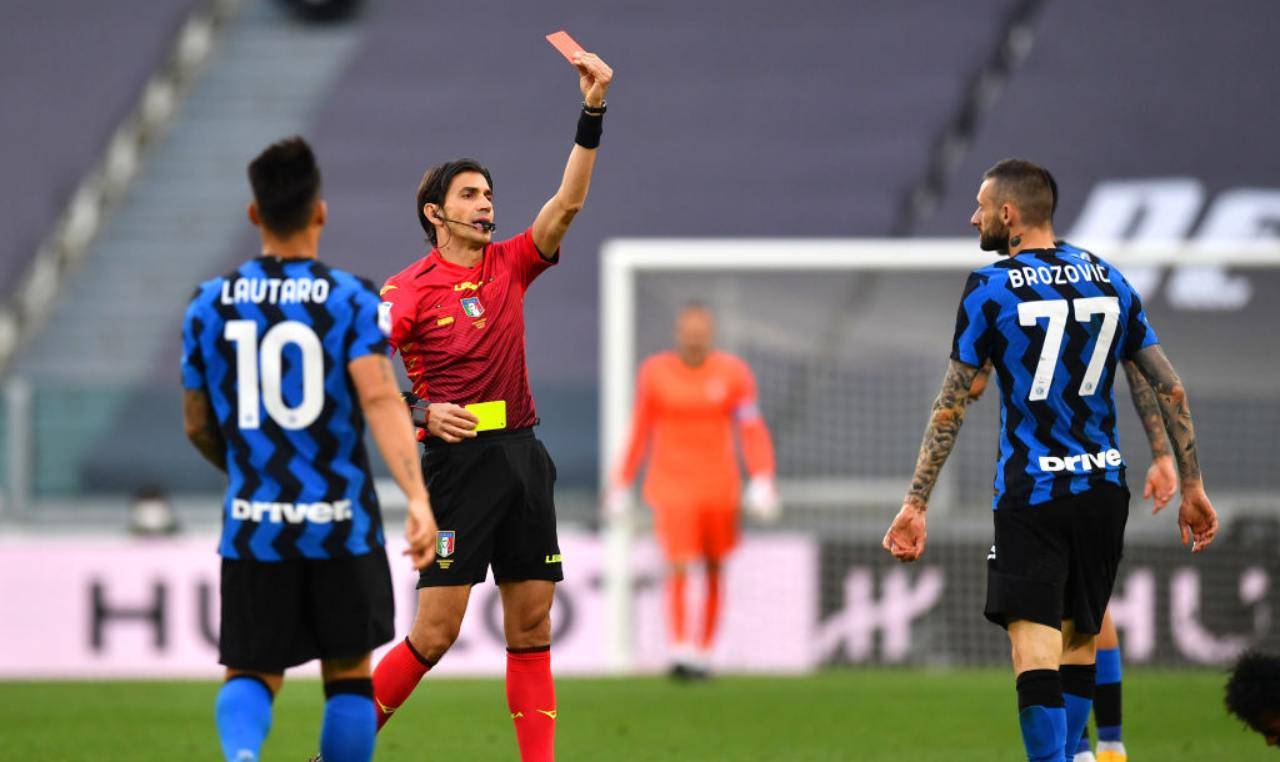Calvarese espelle Brozovic