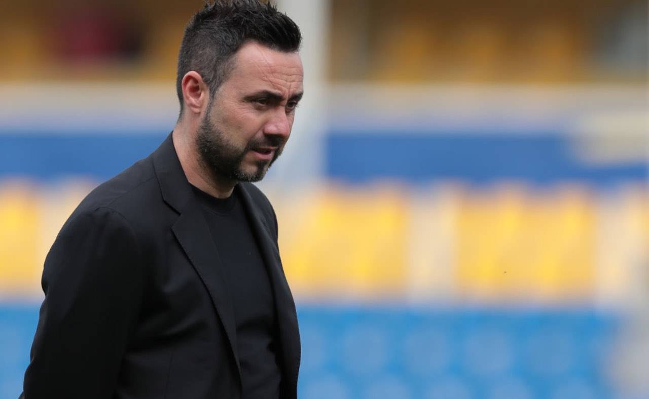 De Zerbi in Parma-Sassuolo