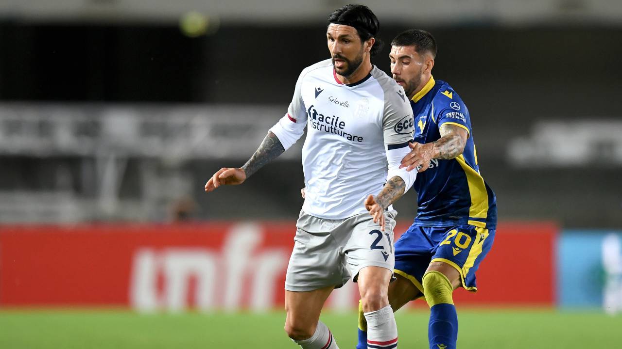 Roberto Soriano in campo