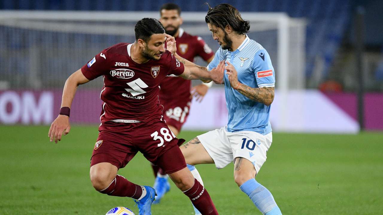 Lazio-Torino in campo