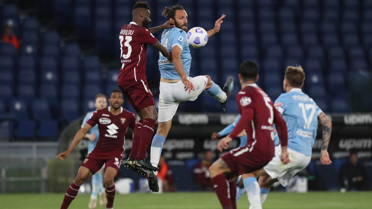 Lazio-Torino in campo