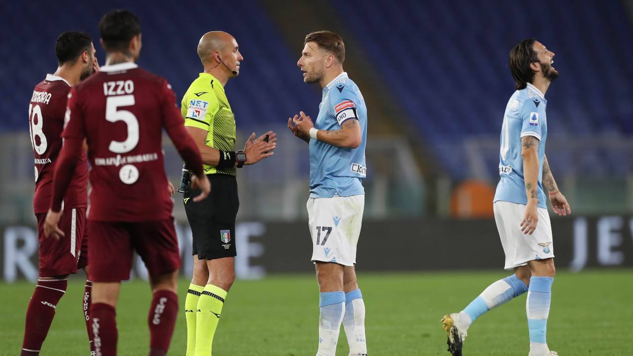 Lazio-Torino in campo