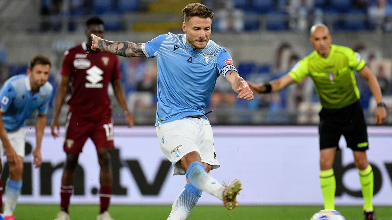 Ciro Immobile in campo