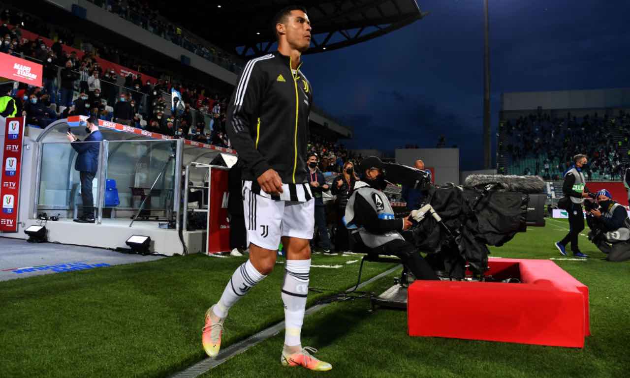 Ronaldo in Atalanta-Juventus
