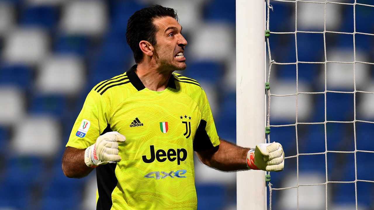 Gigi Buffon in campo