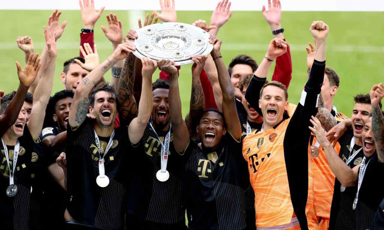 Esultanza Bayern Monaco