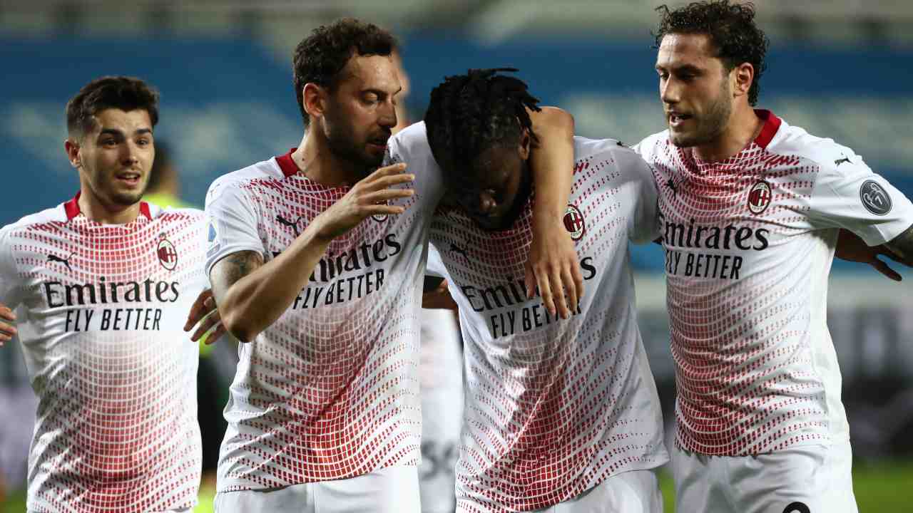 Il Milan esulta