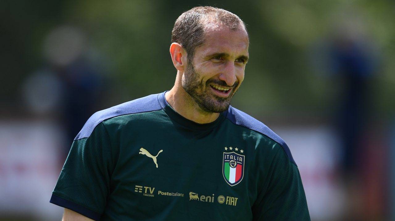 Chiellini sorride